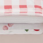 SET DE PAT SINGLE BUMBAC CHERRY - imagine 5