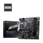 Placa de baza MSI PRO B760M-P, LGA 1700, DDR5, Micro-ATX