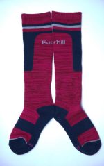 SOSETE SKI JUNIOR EVERHILL ROSU-NEGRU 30-32 - imagine 3