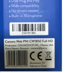 Camera Web PNI CW1850, rezolutie video Full HD, USB 2.0, - imagine 9