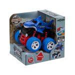 MASINA OFF-ROAD 4X4, 360 DE GRADE, 10.8CM, ALBASTRA, MOMKI - imagine 3