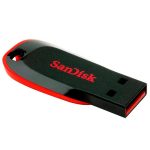 Memorie USB SANDISK Cruzer Blade 16 GB, USB 2.0, Negru - imagine 2