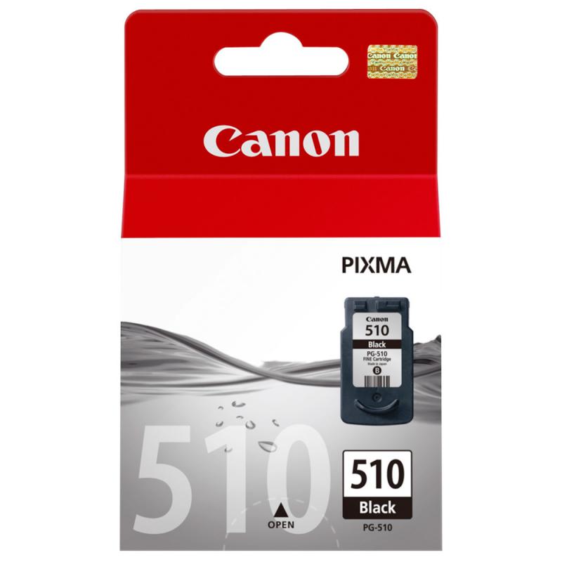 overlay_d8a1958a901ebe25cbd9563fdb8509f4.jpg Cartus cerneala Canon PG-510, black, capacitate 9ml / 220 pagini, - imagine 1