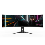 Gigabyte monitor gaming 49", display 1,196.7 x 339.2 mm, Backlight