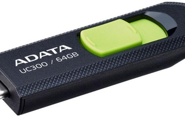 Memorie USB ADATA UC300 64 GB, USB Type-C, Albastru