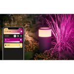 Stalp LED RGB extensie pentru iluminat exterior Philips Hue Calla, - imagine 11