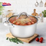 SEMIOALA INOX CU CAP 24x11.5CM,5.2L,MIKA - imagine 3