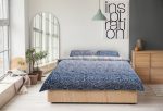 SET PAT CATIFEA PRINTATA KING SIZE ROCK - imagine 4