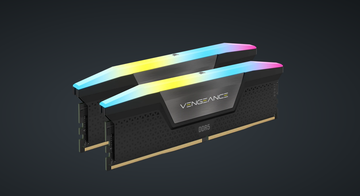 overlay_d9be568d386e92d1e965de29fe016415.png Memorie RAM Corsair Vengeance RGB 64GB DDR5 5200MHz CL40 Kit - imagine 1