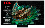 Televizor TCL MiniLed 75C765, 189 cm (75"), Smart TV, 4K,