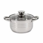 SEMIOALA INOX+CAPAC, 18X10.5 CM, 2.5 L, MYRA, COOKING  BY