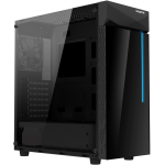 Carcasa GIGABYTE C200 GLASS, Mid-Tower, fara sursa, ATX, Black