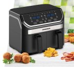 FRITEUZA DUBLA HEINNER DOUBLE MASTER HAF-KDB1700BK - imagine 3