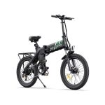Bicicleta electrica pliabila Ulzomo Ridge 20 E-bike, 250W, 36V 15.6Ah,
