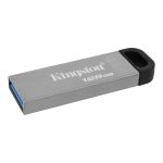 Memorie USB Kingston DataTraveler Kyson 128GB, USB 3.2, Argintiu - imagine 2