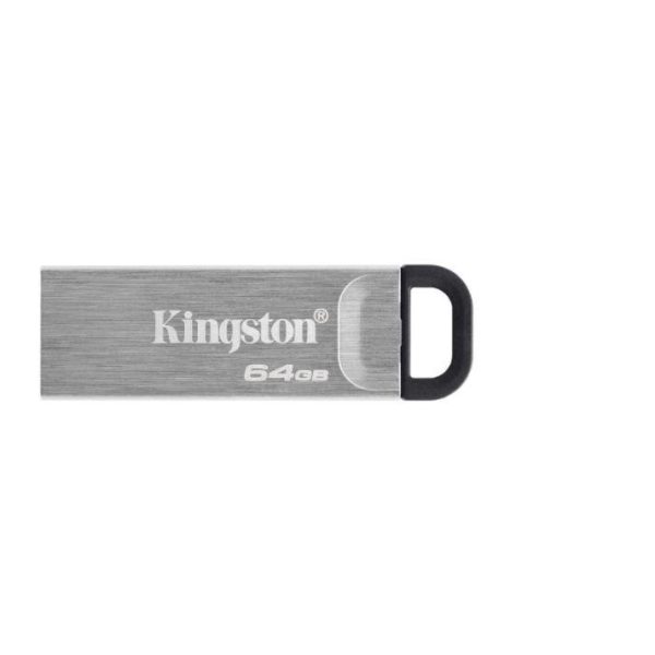 Memorie USB Kingston DataTraveler Kyson 64GB, USB 3.2, Argintiu