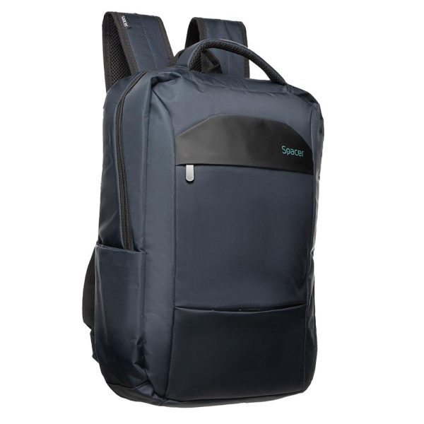 Rucsac Spacer pentru notebook de max. 15.6″, 1 compartiment, buzunar
