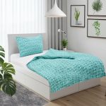 Set de pat single bumbac, 92 gsm, River - imagine 3