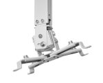 Suport videoproiector tavan EATV2, alb, reglabil, 43-65 cm - imagine 3