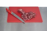 TOCATOR HACCP GN1/2, 26.5X32.5X1 CM,ROSU, CHEF LINE , COOKING BY - imagine 2