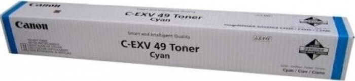 overlay_dcc4153993900a0e6d817b9d8b6b332a.jpg Toner Canon EXV49C, cyan, capacitate 19000 pagini, pentru iR Advance - imagine 1