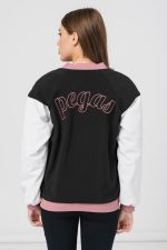 W JACHETA BOMBER  PINK  M - imagine 2