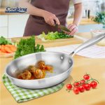 TIGAIE INOX 3 STRATURI 24X4 CM, ATOMIC3, COOKING BY HEINNER - imagine 5