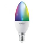 3 Becuri LED RGB inteligent Ledvance SMART+ WiFi Candle Multicolour - imagine 2