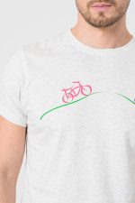 TRICOU CASUAL BICICLETE FAMILIE BARBATI LIGHT GREY-XL - imagine 4