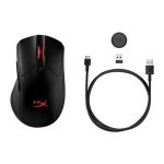 Mouse HP HyperX Pulsefire Dart Gaming, Wireless, Negru - imagine 3
