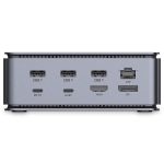 Docking station Lindy, interfete: USB-C la 6x USB-A/ 1x USB-C/1x - imagine 4