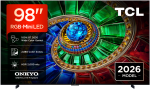 Televizor TCL RGB-MiniLed 98RM7L, 248 cm, Smart Google TV, 4K