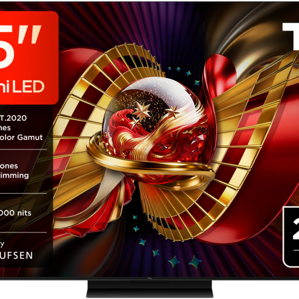 Televizor TCL SQD-MiniLed 55C8L, 139 cm, Smart Google TV, 4K