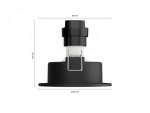 Spot LED RGB incastrat Philips Hue Centura, Bluetooth, GU10, 5.7W, - imagine 2