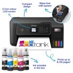 Multifunctional inkjet color Epson EcoTank CISS L3280, dimensiune A4 (Printare,Copiere, - imagine 2