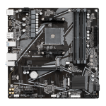 Placa de baza Gigabyte B550M K, Socket AM4, DDR4, Micro-ATX - imagine 2