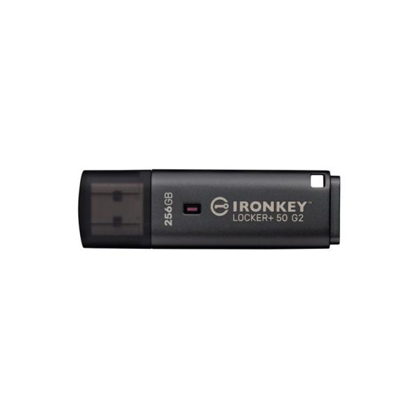 Memorie USB Kingston IronKey Locker+ 50 G2 256 GB, USB