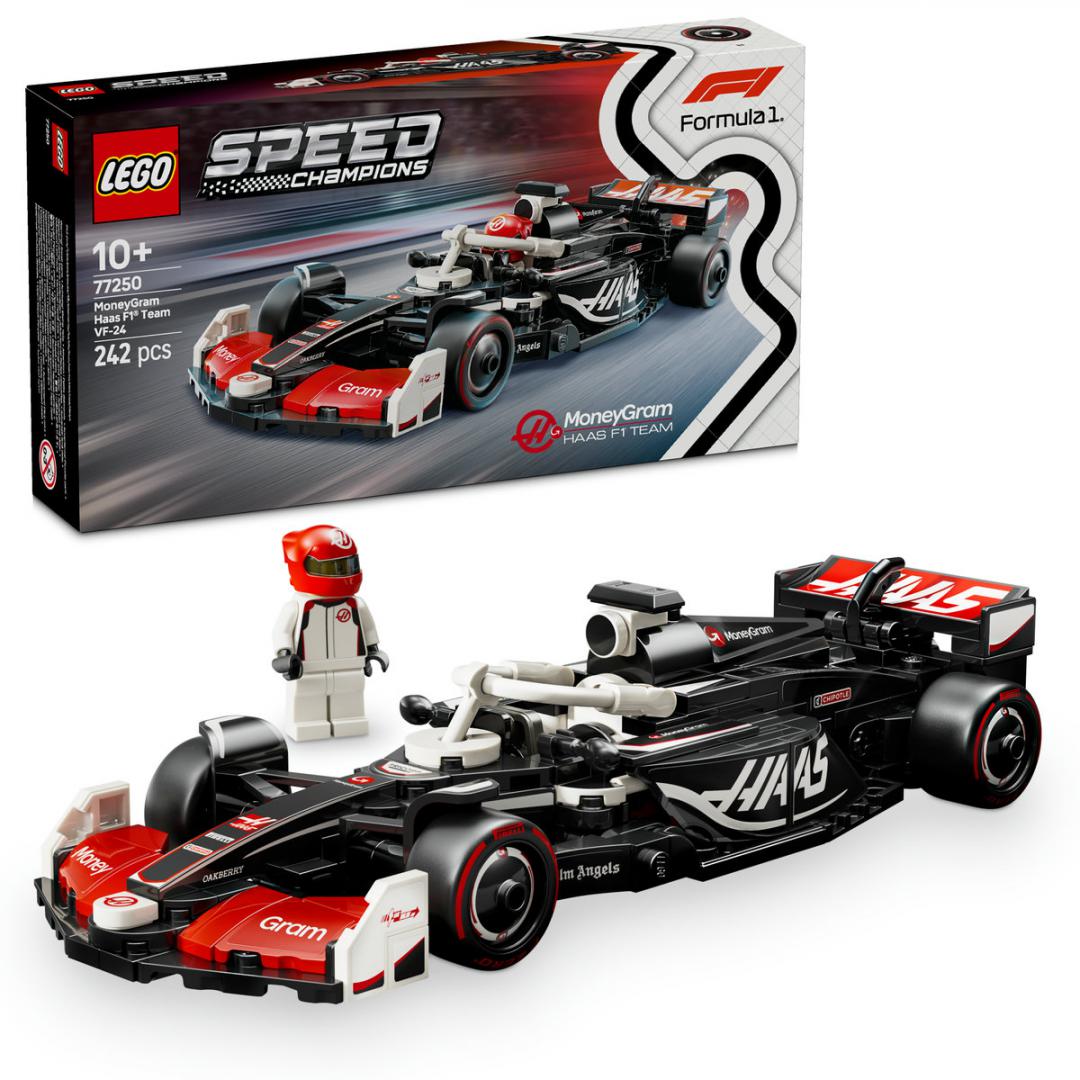 overlay_df7f1236a71c440dcdec0871ca0d04cb.jpg MASINA DE CURSE MONEYGRAM HAAS F1, TEAM VF-24, LEGO - imagine 1