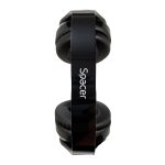 Casti Over-ear SPACER Spacer Crystal, Fara Fir, Negru - imagine 3