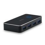 Switch USB Lindy, 4 porturi USB 3.0 2:4, latime de - imagine 5