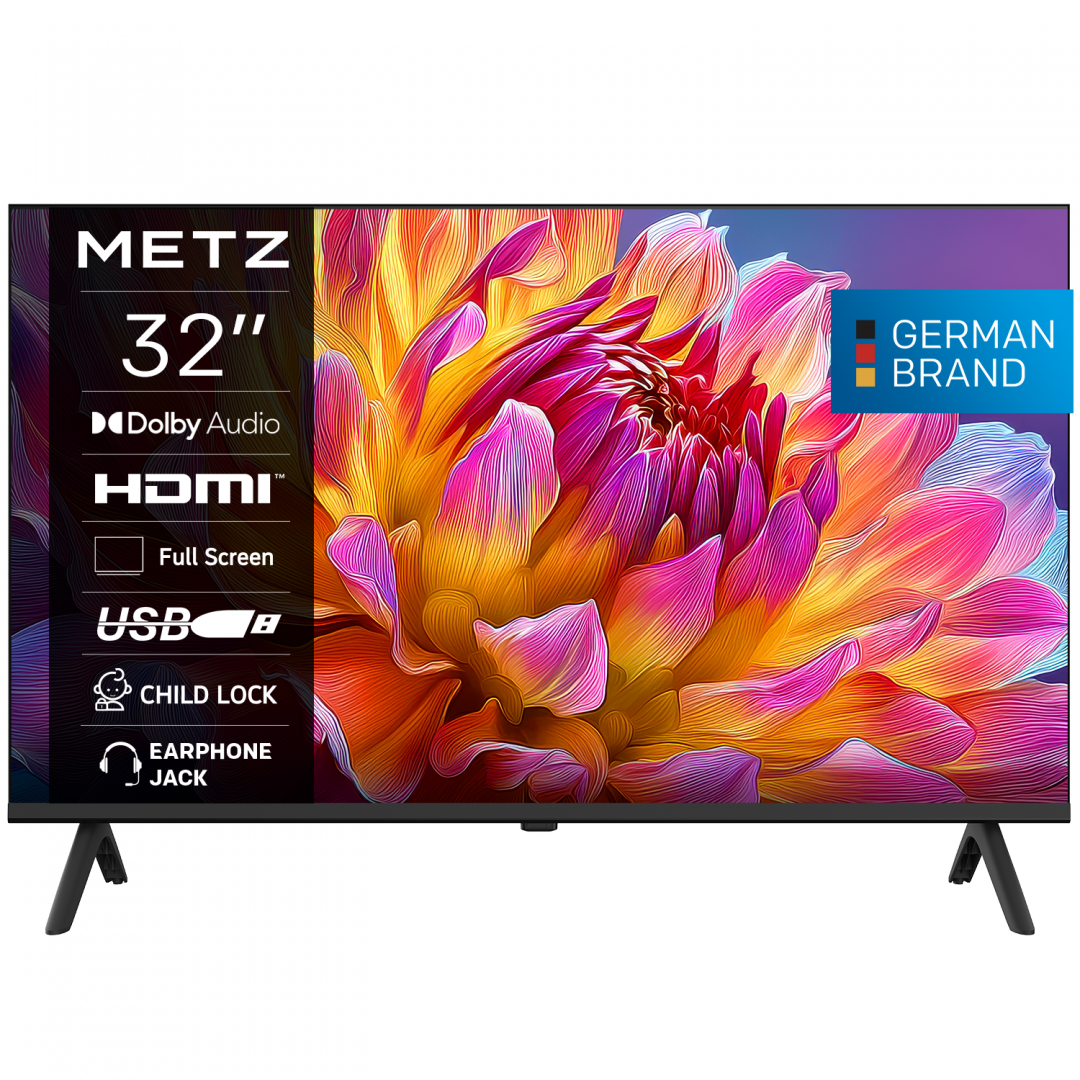 overlay_e0fa6fd3d253f5d102542ddcd346ccd4.png Televizor METZ LED 32MTH2000Z, 80 cm, HD, Clasa E (Model - imagine 1