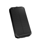 Acumulator extern 10000mAh Platinet cu incarcare solara, wireless 15W, 2X - imagine 2