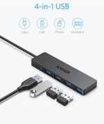 HUB USB Anker 4-in-1, porturi: 4 x USB 3.2 gen - imagine 2