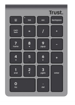 Tastatura Trust numerica wireless Xalax , numar taste 22,