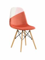 SET 2 SCAUNE STIL SCANDINAV - CORAL - imagine 3