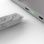 Lindy USB A Port Blocker (fara cheie) Green  Description - imagine 4