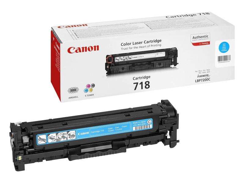 overlay_e28c3bbb990d36724a6f1000e5e00c20.jpg Toner Canon CRG718C, cyan, capacitate 2900 pagini, pentru LBP-7200Cdn - imagine 1