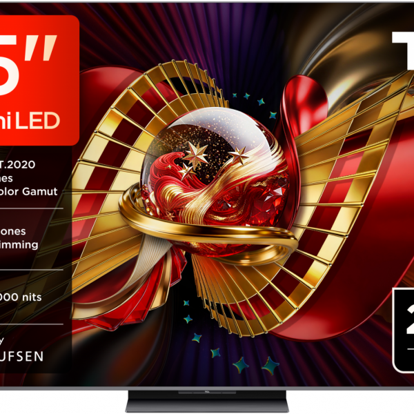Televizor TCL SQD-MiniLed 65C8L, 164 cm, Smart Google TV, 4K