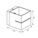 Aplica Vivalux SQUARE ADEL, G9, IP20, 80x80x107mm, Negru, bec neinclus - imagine 2