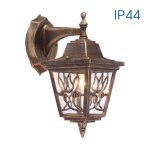 Aplica tip felinar Vivalux LYON DOWN, E27, max 1x60W, IP44,